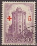 Denmark - 1942 - Architecture - 10+5 - Violet - Dinamarca, Torre - Scott 288 - Round Tower of Copenhagen - 0